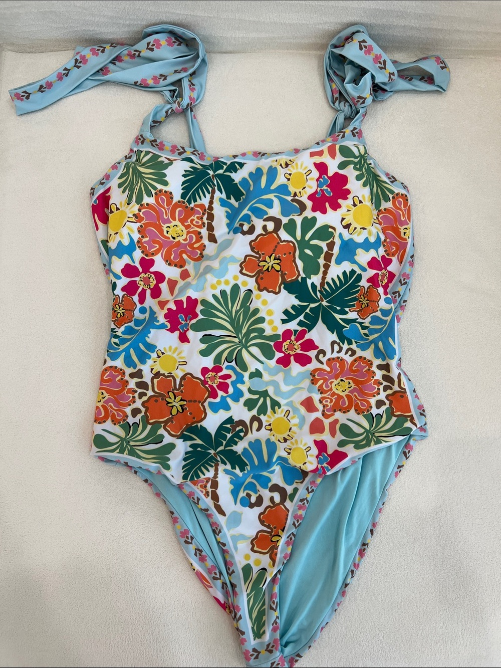 Beach Riot Shona One-Piece Swimsuit Large